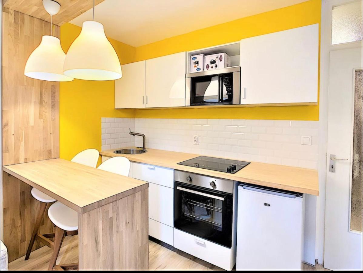 Centre Saint-Gervais Studio Jaune Moderne Proche Telecabine 2 Pers Exteriör bild